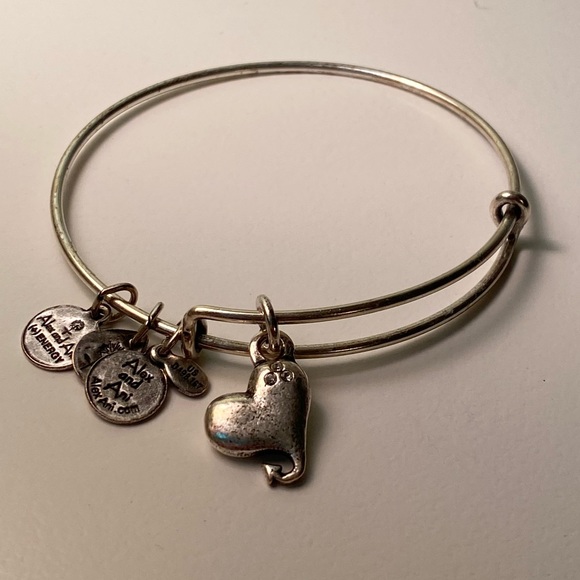 Alex and Ani Jewelry - Alex and Ani heart bangle